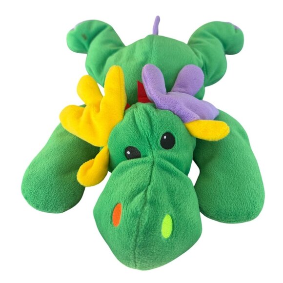 Ty Pillow Pals Antlers the Green Moose Vintage 1998 - Picture 1 of 9
